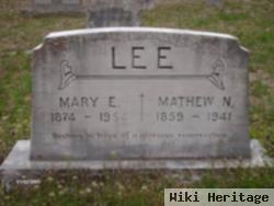 Mary E. Lee