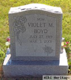 Violet M. Boyd