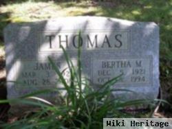 Bertha M. Thomas