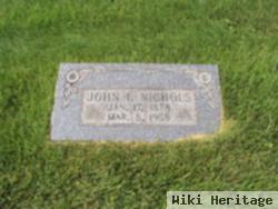 John E Nichols