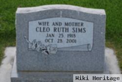 Cleo Ruth Sims