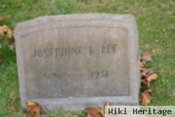 Josephine B Knapp Lee