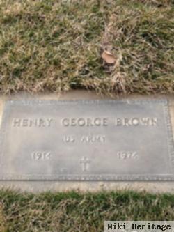 Henry George Brown