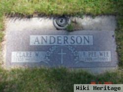 F. Pee Wee Anderson