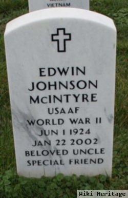 Edwin Johnson Mcintyre