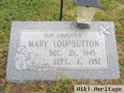 Mary Lou Sutton