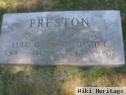 David L Preston