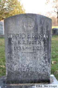 Edward E Benson