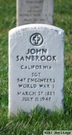 John Sanbrook