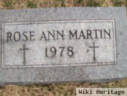 Rose Ann Martin