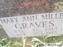 Mary Ann Miller Graves