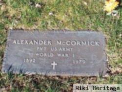 Alexander C Mccormick