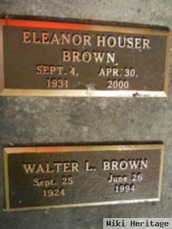 Eleanor Houser Brown