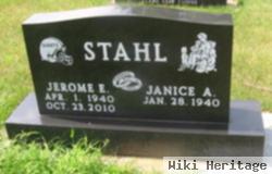 Jerome Edwin "jerry" Stahl