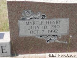 Myrtle Ruby Henry Moore