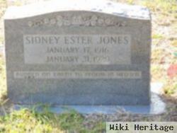 Sidney Ester Jones