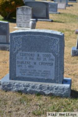 Clifford R Todd