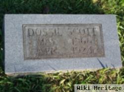 Dossie Belle Vance Scott