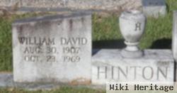 William David Hinton, Sr