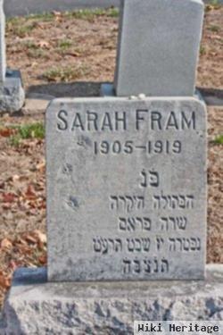 Sarah Fram