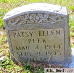 Patsy Ellen Peek
