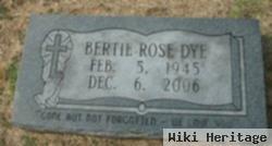 Bertie Rose Wethers Dye