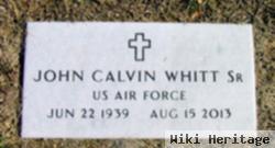 John Calvin Whitt, Sr