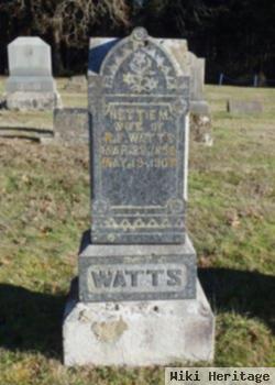 Nettie M. Watts