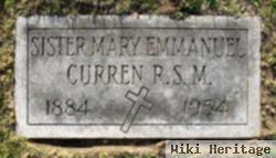 Sr Mary Emmanuel Curren