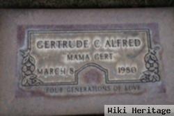 Gertrude C "mama Gert" Alfred