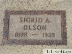 Sigrid A. Rue Olson