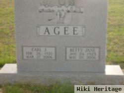 Earl J Agee