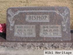 Don Taylor Bishop