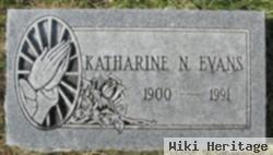 Katharine D Nicodemus Evans