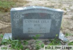 Cynthia Lela Whited Box