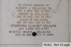 Sidney Joseph Delaune, Sr