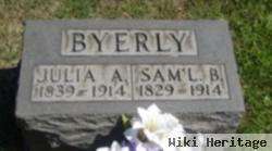 Julia A. Burgett Byerly