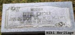 Effie Branson Crider