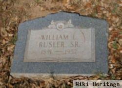 William L Rusler, Sr