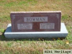 M Clarence Bowman