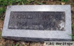 Harold H. Herse