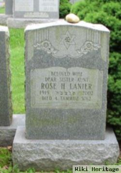 Rose H Lanier