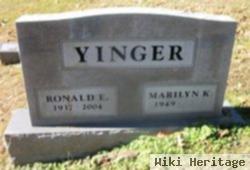 Ronald E Yinger