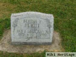 Bertha F. Hewitt