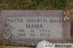 Nettie "shorty" Johnson Hale