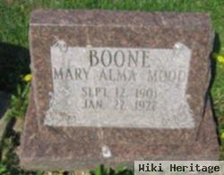 Mary Alma Mood Boone