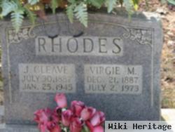 Virginia M "virgie" Hale Rhodes