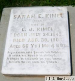 Sarah Elizabeth Sink Kimel