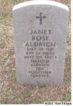 Janet Rose Aldrich