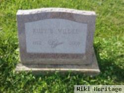 Ruby B. Wolfe Wilder